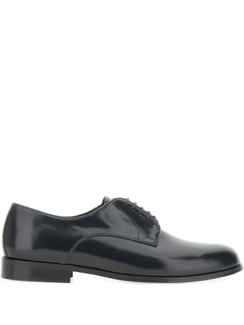 Duca Degli Abruzzi lace-up leather derby shoes Blue VT03VALENTWINDSORBLU