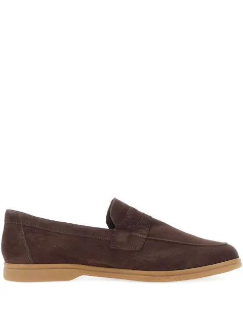 Duca Degli Abruzzi Amalfi suede loafers Brown 22487MORO