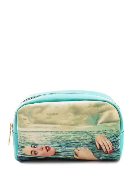 Seletti Beauty Case Seagirl bag Blue 02556