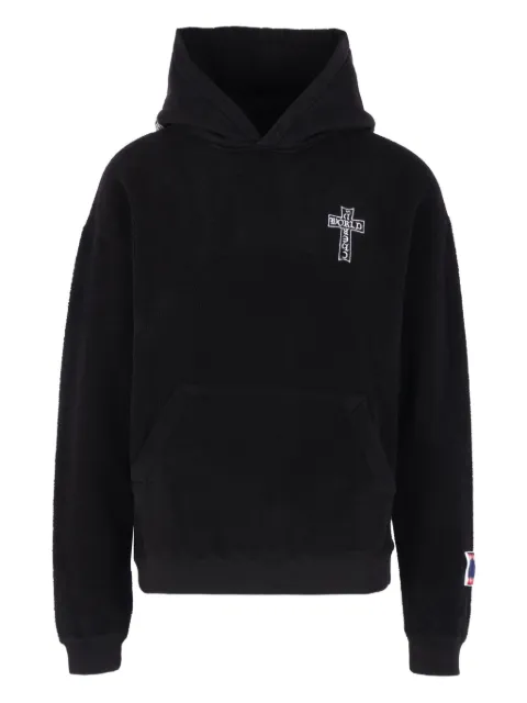 Cherry World graphic hooded sweater Black CW2025SSHDINHEATHERGREY