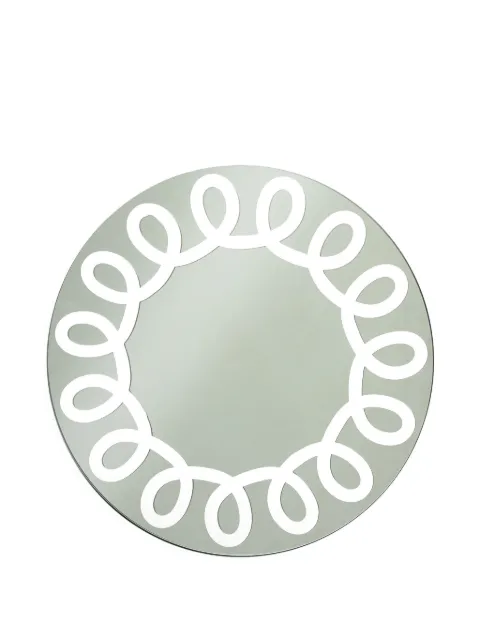 Gervasoni 1882 Brick 99 patterned mirror (50cm) White BRK099FW