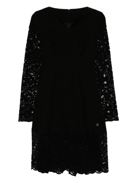 Saiid Kobeisy lace short dress Black RTWFW25OFF03