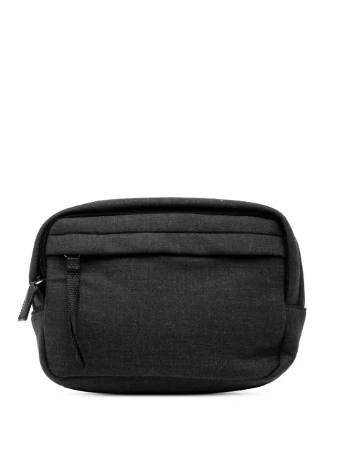 Prada Pre-Owned 1995 Polyester pouch Grey SAB5H6SPFD560X9C