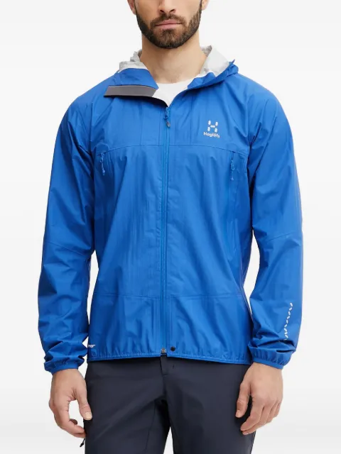 Haglöfs zip hooded performance jacket Blue 605234