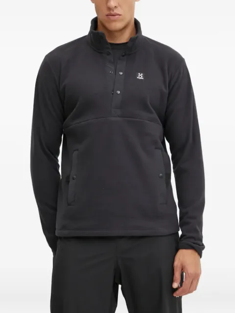 Haglöfs Mora half-buttoned sweatshirt Black 606556
