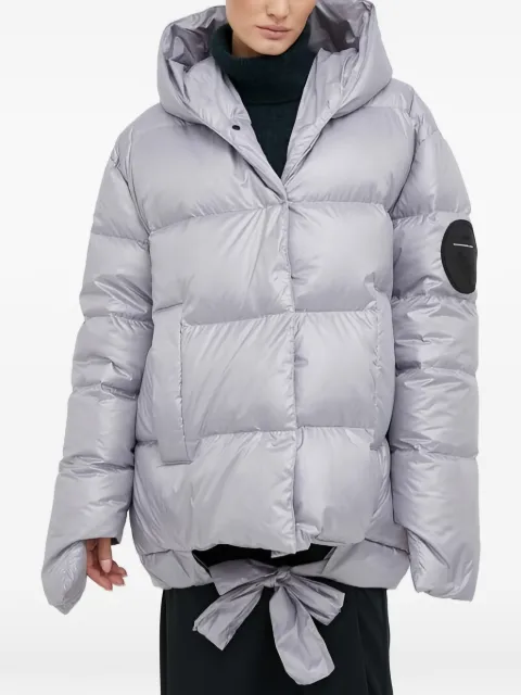 MMC STUDIO hooded padded jacket Grey JESSOBASIC