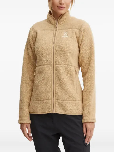 Haglöfs Mossa Pile zip-fastening jacket Neutrals 606538