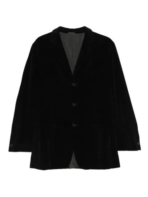 Romeo Gigli Pre-Owned 1990s buttoned blazer Black RG350SZ