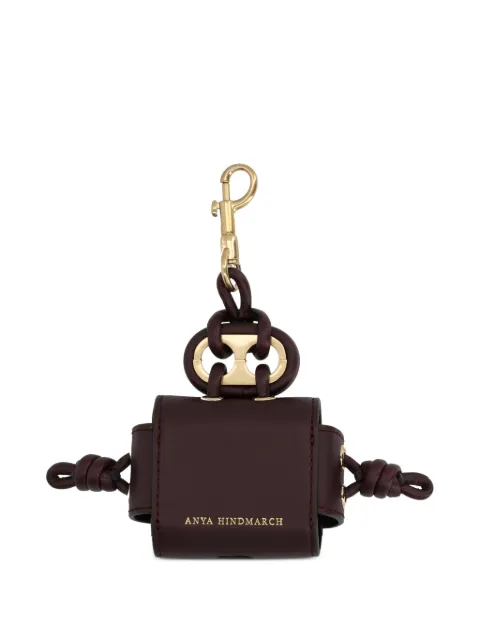 Anya Hindmarch character earphone case charm Brown 201810