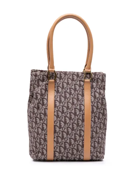Christian Dior Pre-Owned 2002 Diorissimo Trotter Canvas tote bag Brown I1IJ9GU2AXREH9BE
