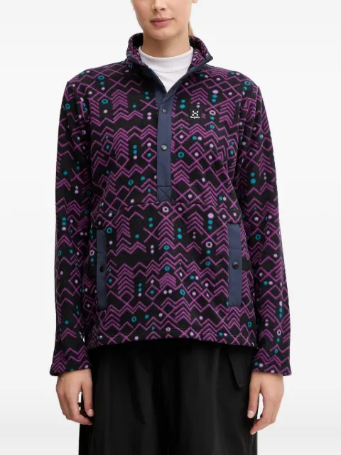 Haglöfs Mora patterned sweatshirt Purple 606557