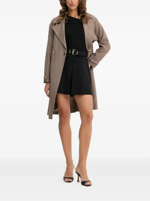 MARCIANO by GUESS belted double-breasted coat Neutrals 5YGL057343A