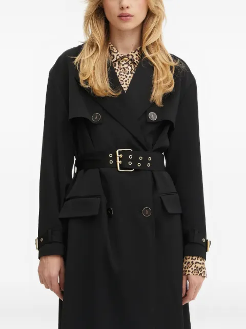 MARCIANO by GUESS belted button coat Black 5YGL037340A