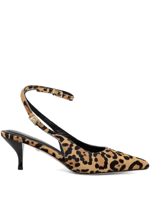 MARCIANO by GUESS ankle-strap leopard pumps Brown 5YGZ317367A