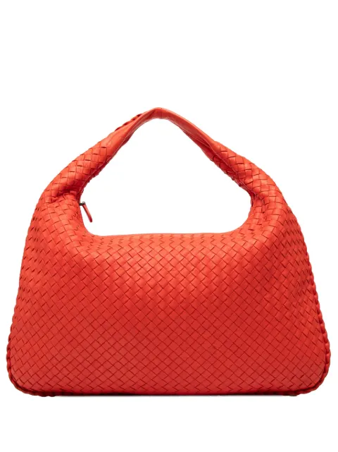 Bottega Veneta Pre-Owned 2012-2025 Medium Nappa Intrecciato Veneta hobo bag Orange 1E34GK8KRZUN1D44