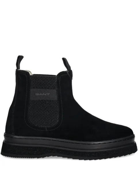 Gant Sistown pull-tab platform boots Black 31553102