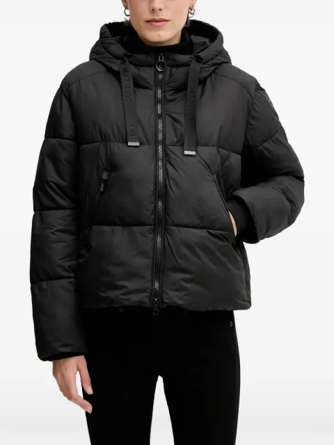 Geox Spherica hooded puffer jacket Black W5628JT3273
