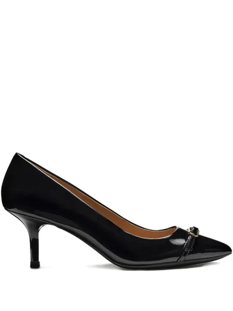 Geox 70mm Kleopy buckled pumps Black D56YBD00066C9999