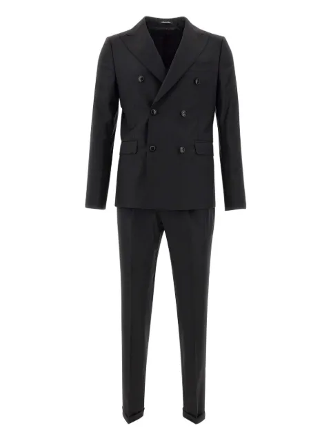 Marchesani double-breasted suit Black LP3150A8DP1P99