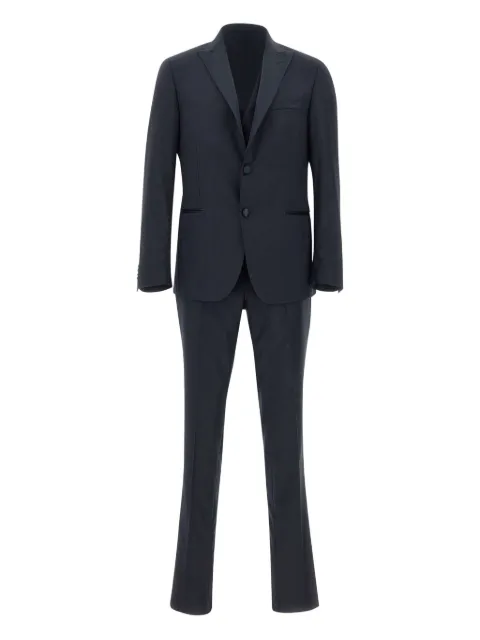 Marchesani single-breasted three-piece suit Blue 258R3525381500016R