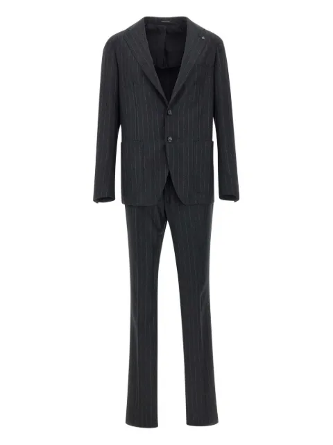 Tagliatore pinstripe two-piece suit Grey 2SVS22K01150123S1264