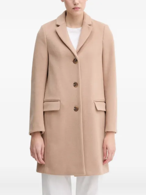 Benetton button-fastening coat Neutrals 2V0PDN062