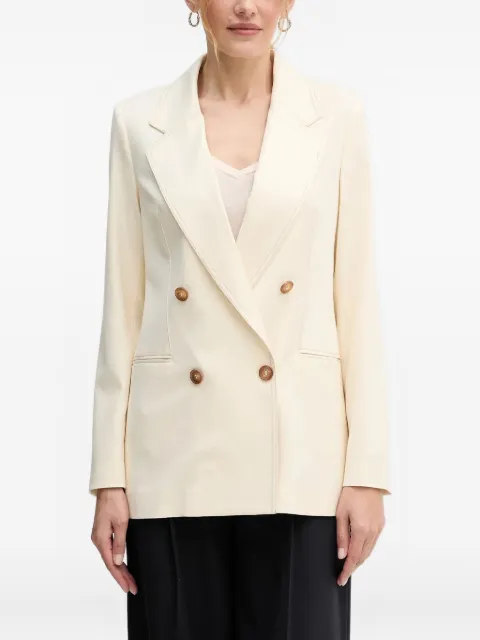 Benetton Double-breasted button top Neutrals 2YVXDW03A