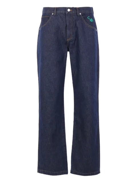 Cherry World embroidered jeans Blue CW2025DANT3190RINSERESINPRESS