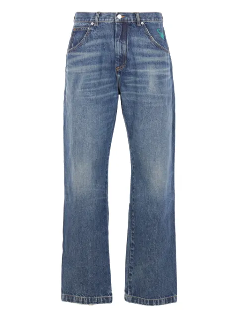 Cherry World Santa Monica embroidered jeans Blue CW2025DANT3190SANTAMONICA