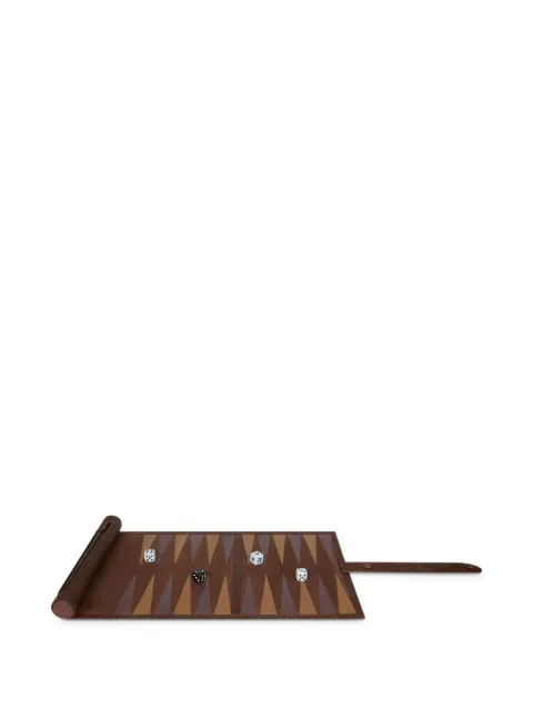ETRO HOME Arnica travel backgammon game (25cm X 4.5cm) Brown UHKA0010AX155