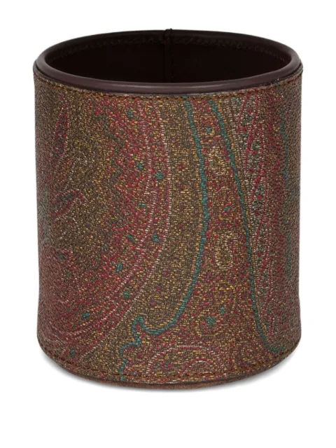 ETRO HOME Arnica pen holder (10cm) Brown UHGE0004AX155S9860