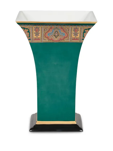 ETRO HOME porcelain vase (30cm x 14cm) Green UHII0001AY001
