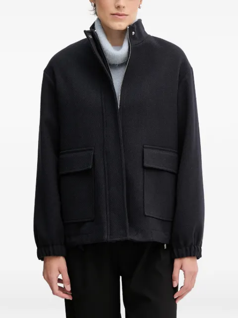 Sandro Ferrone flap-pocket zip jacket Blue S95YBFCEDRO