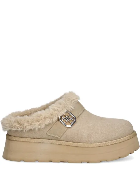 GUESS USA Dolmana platform slippers Neutrals FLFDOCESU06NUDE