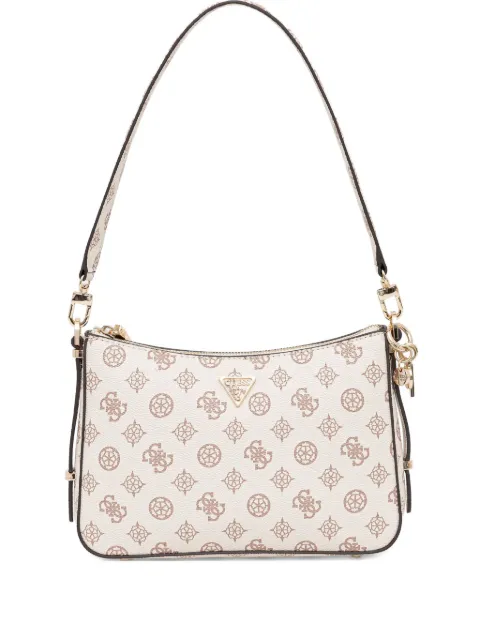 GUESS USA Daryna monogram-pattern shoulder bag Neutrals HWPG7208180