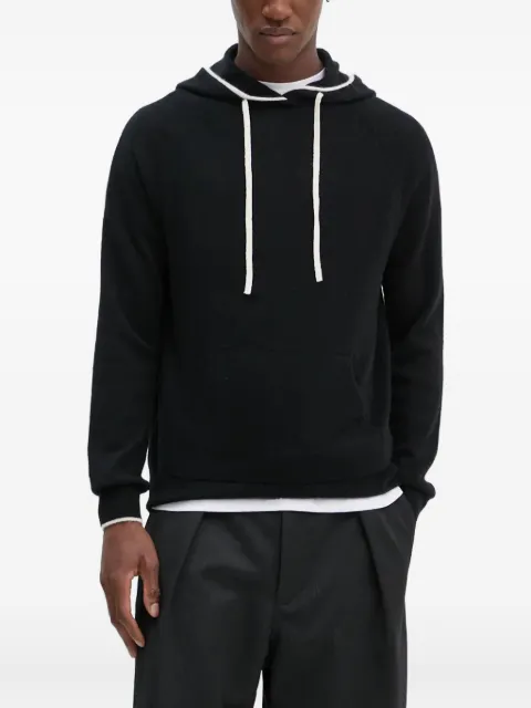FROM FUTURE drawstring hoodie Black MPH01174