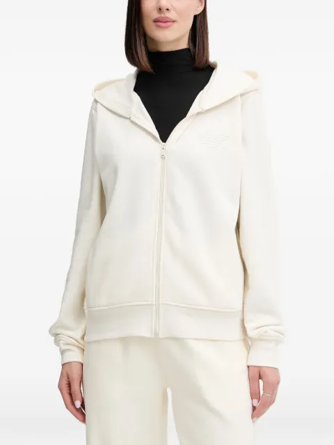 Emporio Armani zip-up hoodie White EW000392AF15356