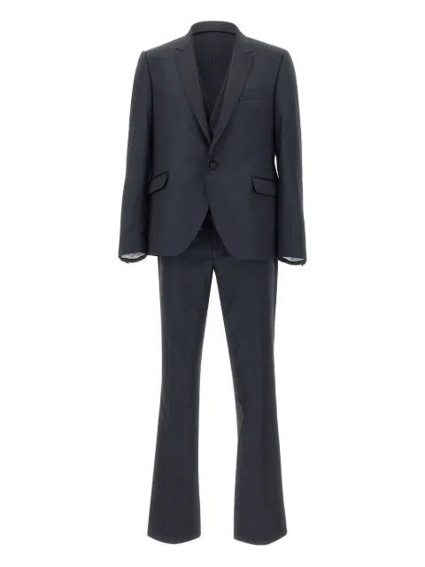 Carlo Pignatelli single-breasted three-piece uit Blue 44CC819L106842800