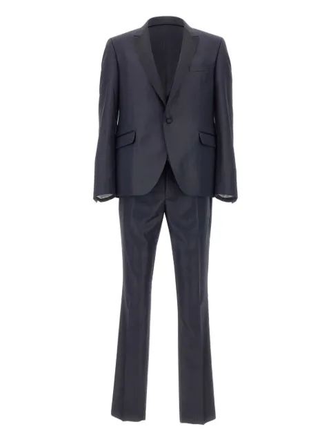 Carlo Pignatelli flap pocket three-piece suit Blue 44CC819L105027800