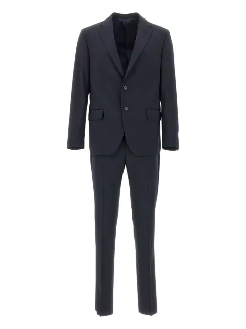 Marchesani narrow lapel two-piece suit Blue 257R4525381500014C