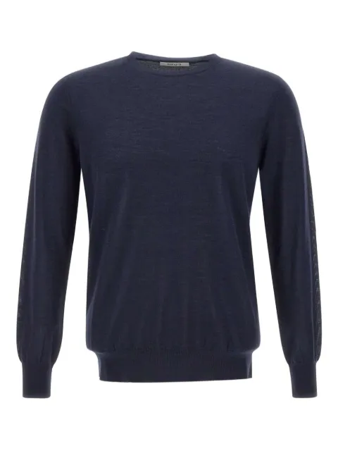 Kangra crew-neck ribbed sweater Blue 901701248