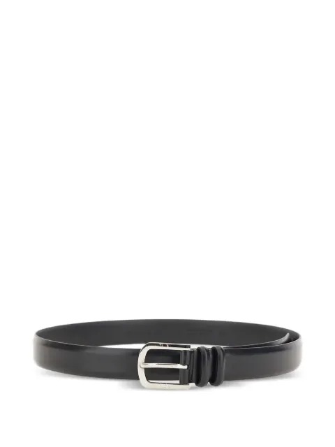 Orciani buckled leather belt Black U08271NERO