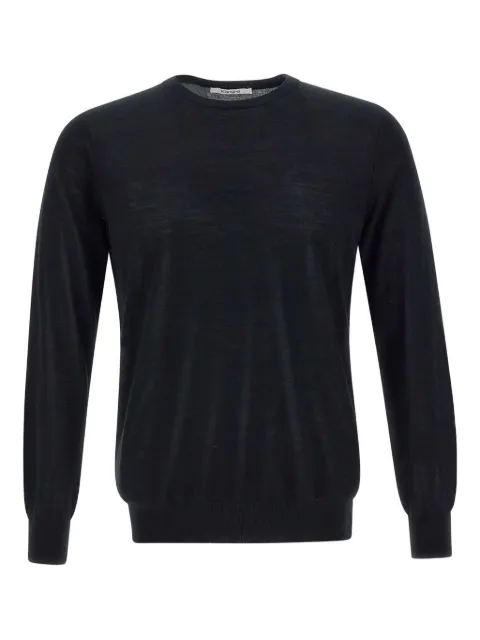 Kangra long-sleeved crew-neck sweater Black 901701261