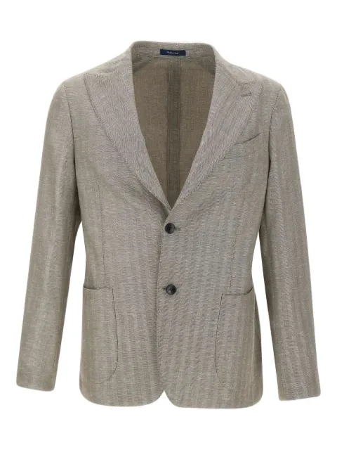 Marchesani peaked lapels two-button jacket Grey CAMALDOLIAT12705MOR07