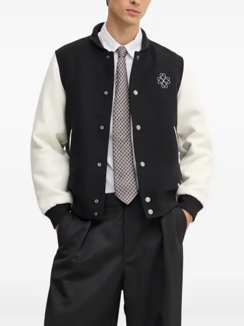 Benetton button-fastening jacket Black 2NDHUN05K