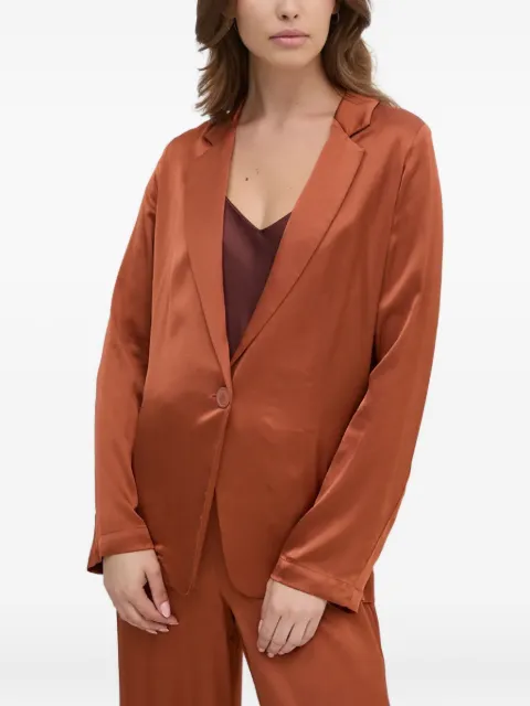 Benetton buttoned blazer Brown 2S7BDW02V
