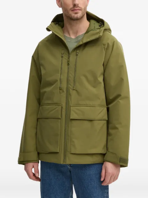 Benetton hooded zip-fastening jacket Green 275PUN062
