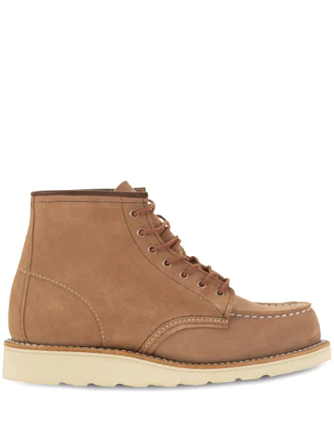 Red Wing Shoes Classic Moc leather ankle boots Brown 3319BDUSTYROSEABILENE