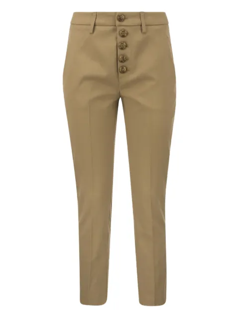 DONDUP Carmen buttoned trousers Brown DP600GS0062DXXXDD029