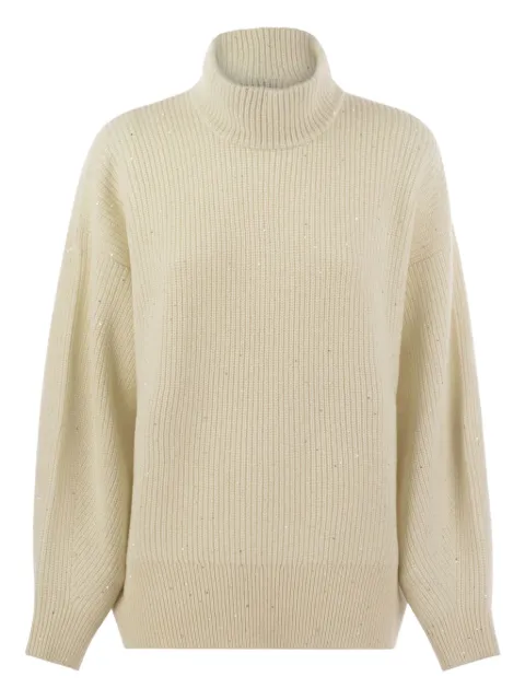 Brunello Cucinelli cashmere sweater Neutrals MBM756904PC509